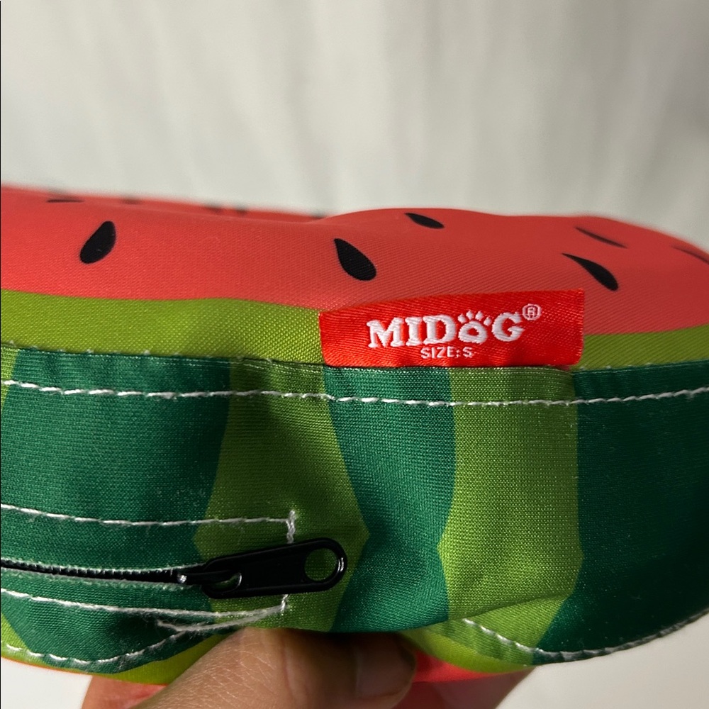 Watermelon Dog floatie β pool accessory | Fruit-Themed Comfort - Picture 3 of 4
